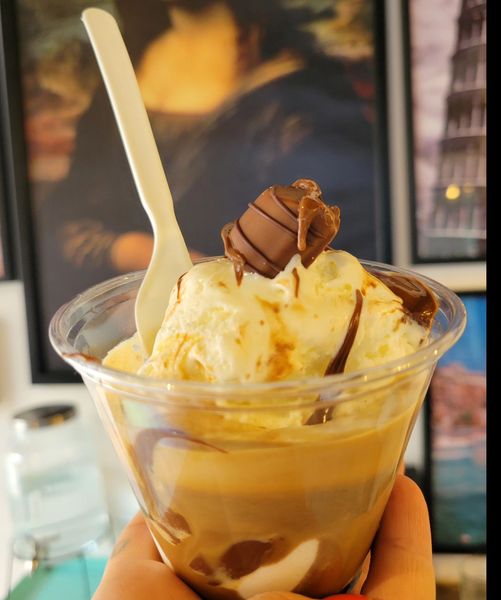 affogato al caffe